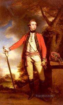  Georg Pintura al %C3%B3leo - Retrato de George Townshend Lord Ferrers Joshua Reynolds